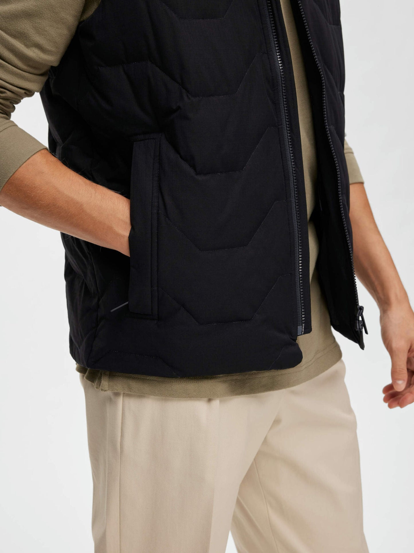Selected Homme Gilet Black