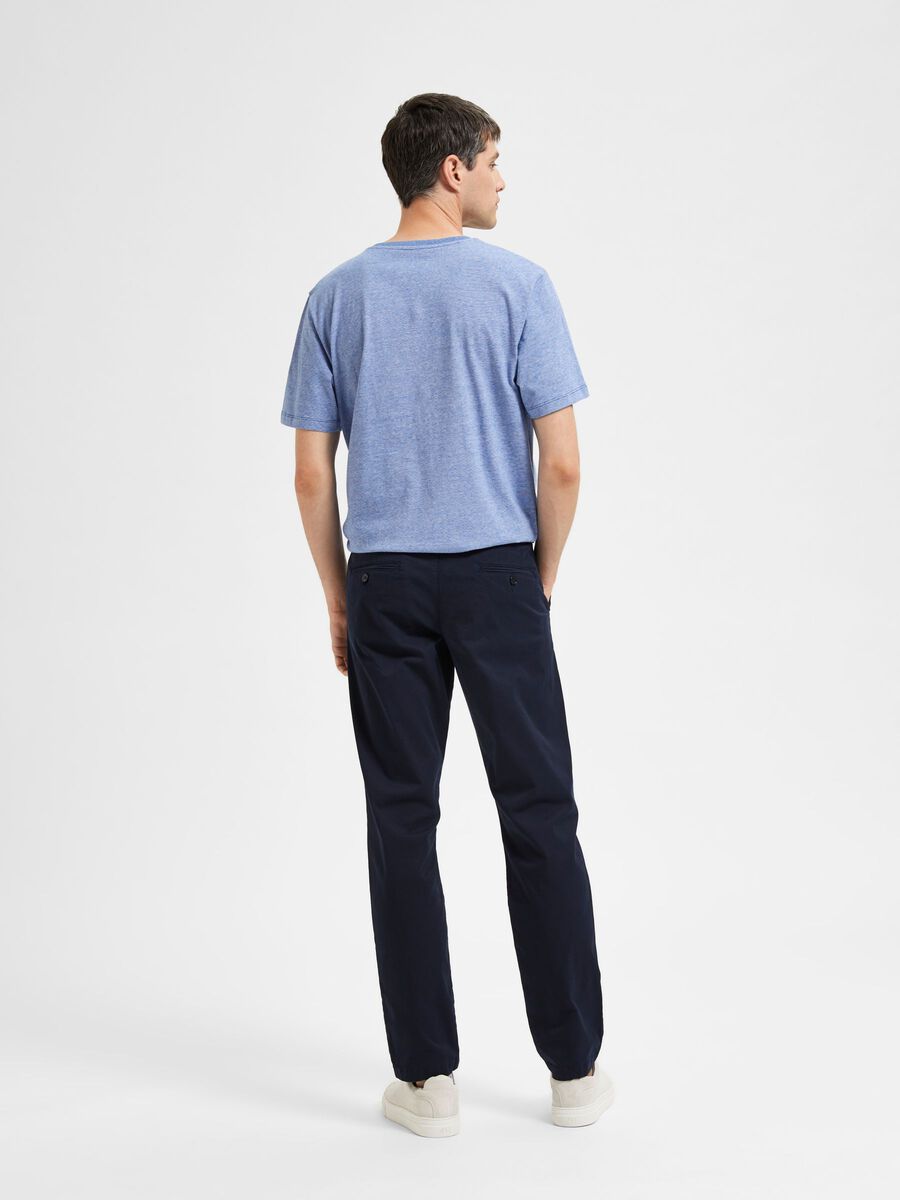 mens navy chino
