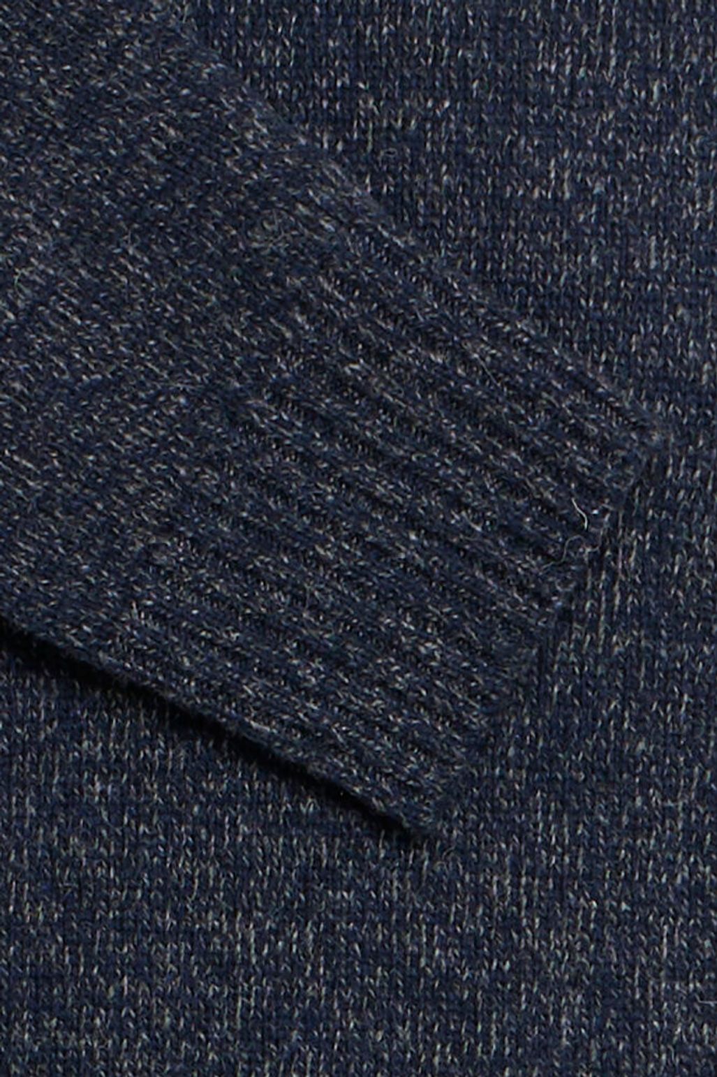 CASUAL FRIDAY Soft Mélange Knit NAVY