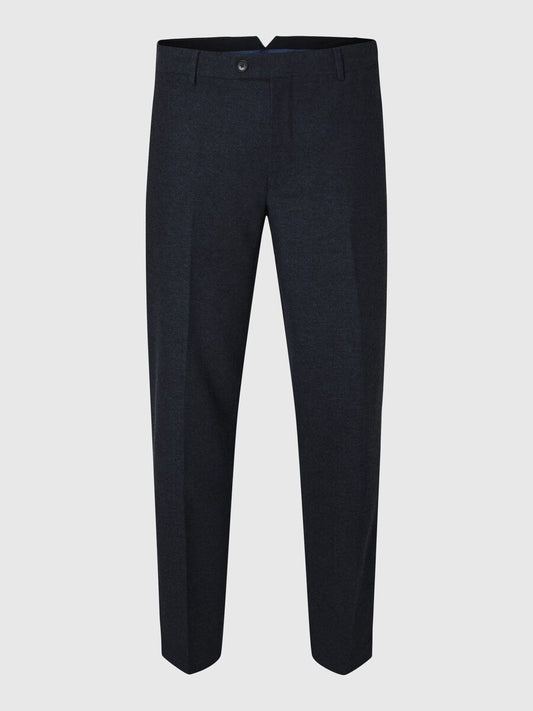 SELECTED HOMME Wool Suit Trouser 444 NAVY
