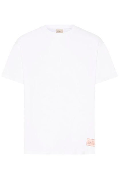 SOLID Box Fit White T-Shirt