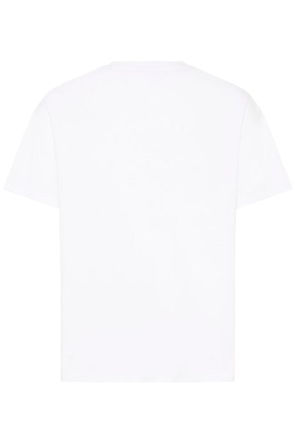 SOLID Box Fit White T-Shirt