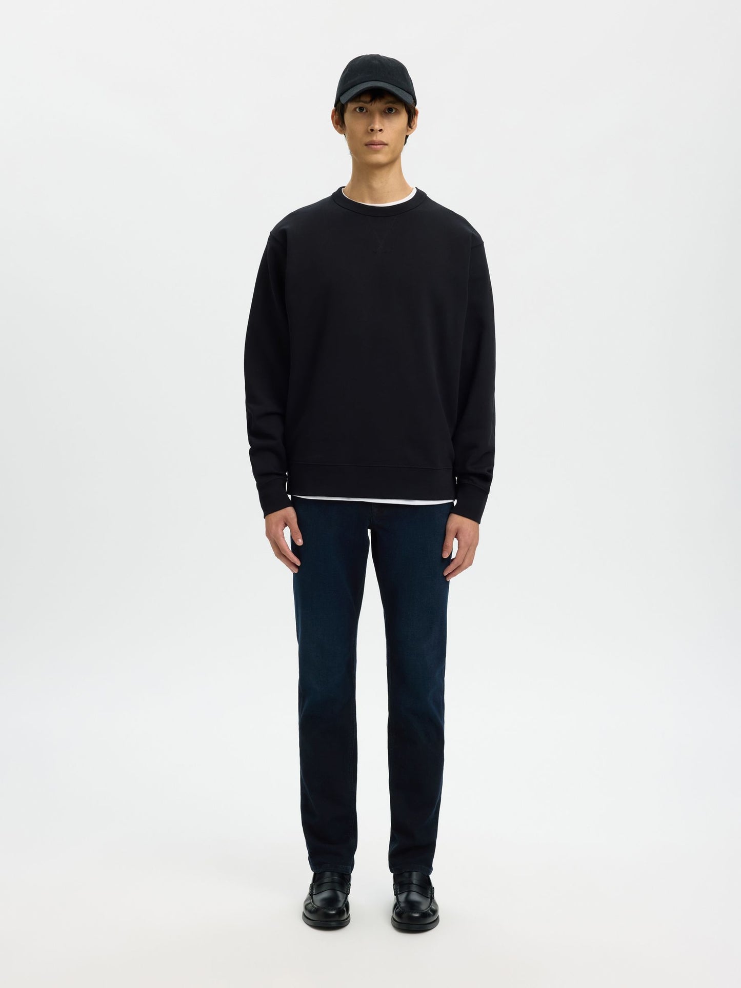 SELECTED 175 Fit Dark Flex Jean