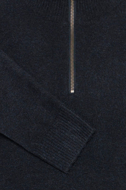 CASUAL FRIDAY Midnight Navy Zip Jumper