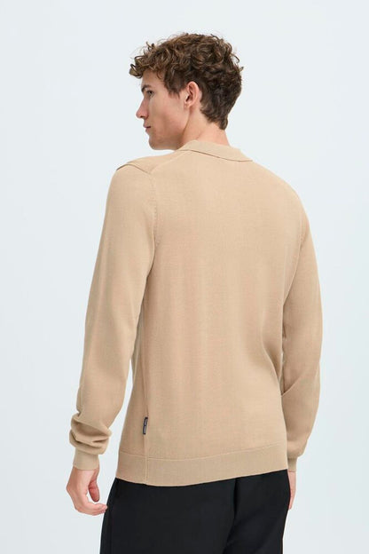CASUAL FRIDAY Beige Long Sleeve Polo