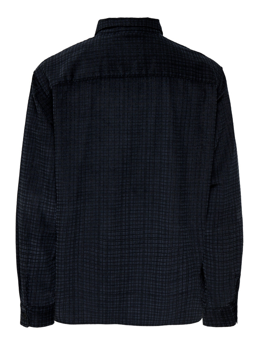 ONLY & SONS Black Corduroy Overshirt