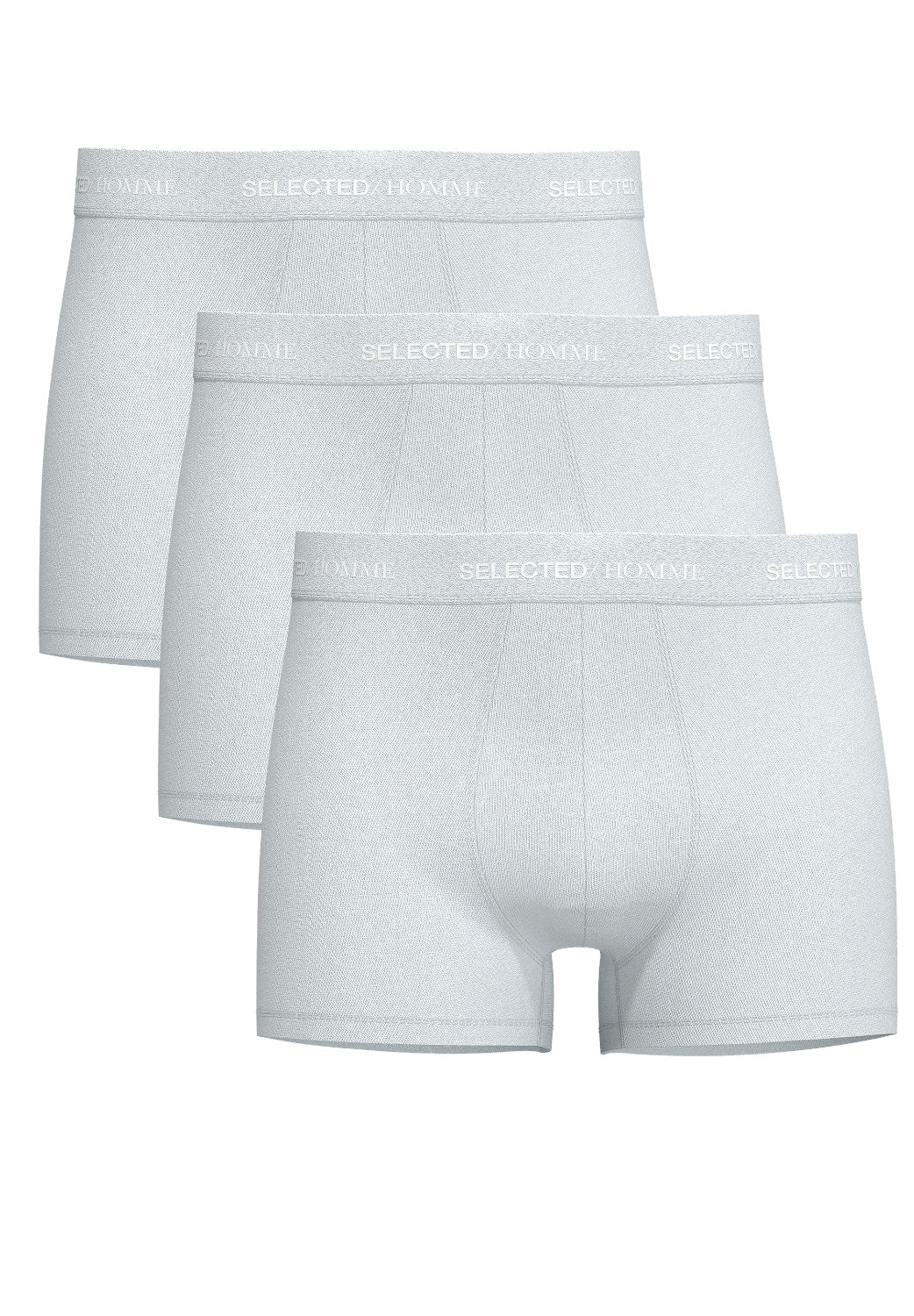 SELECTED HOMME Organic Cotton Underwear White