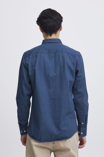 Denim Shirt Dark Blue