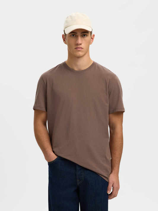SELECTED Morel Plain T Shirt