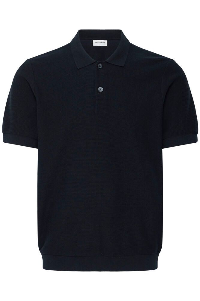 CASUAL FRIDAY Midnight Navy Relax Fit Polo