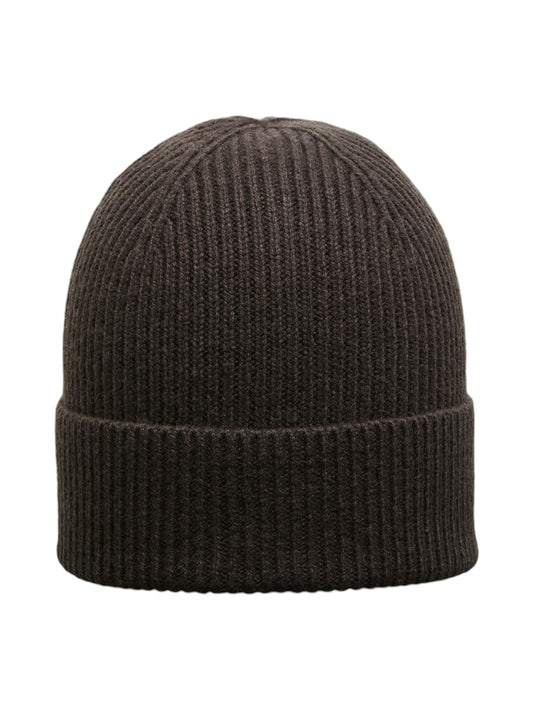 SELECTED HOMME Merino Wool Beanie BROWN