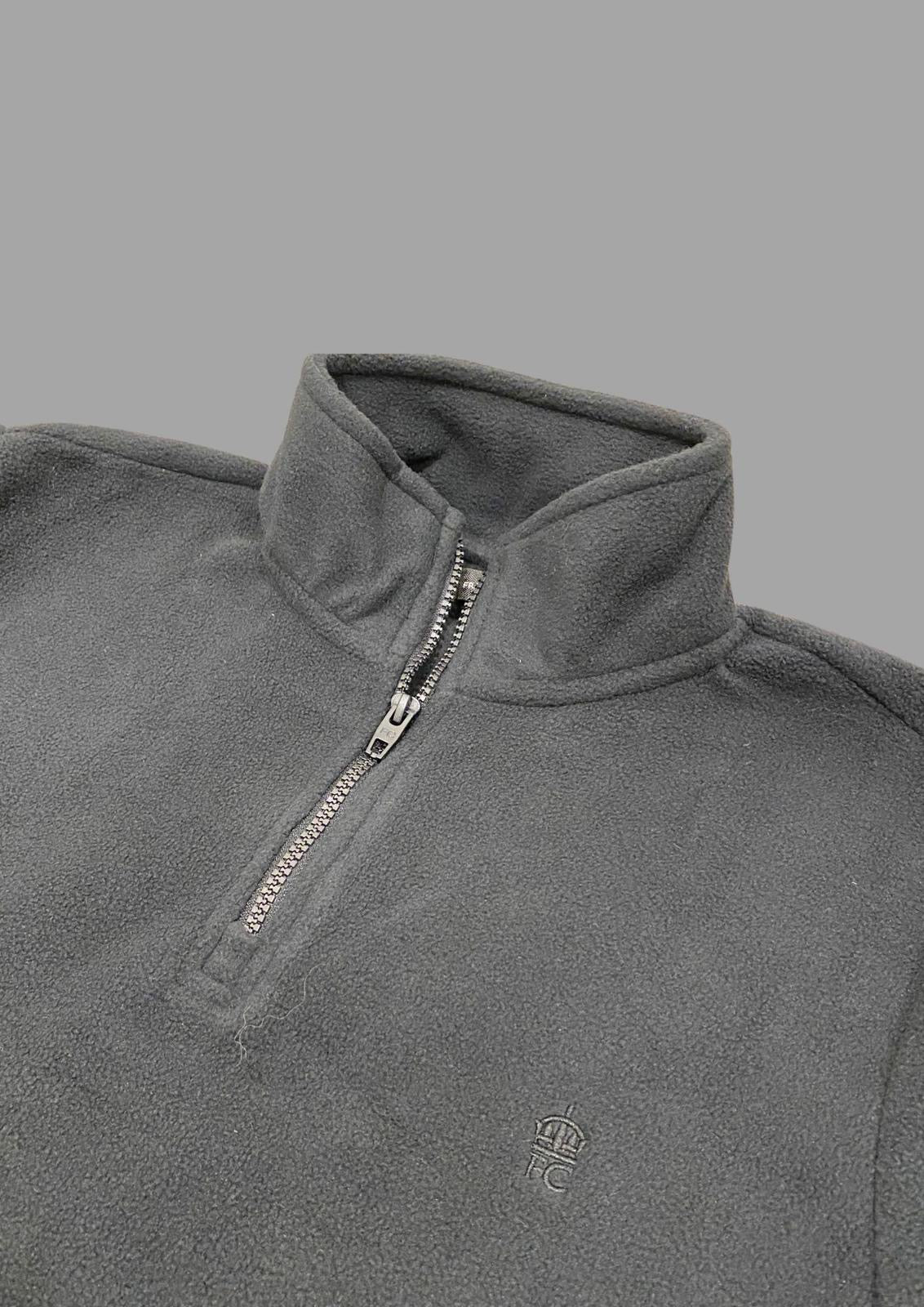 FRENCH CONNECTION 1/4 Zip BLACK