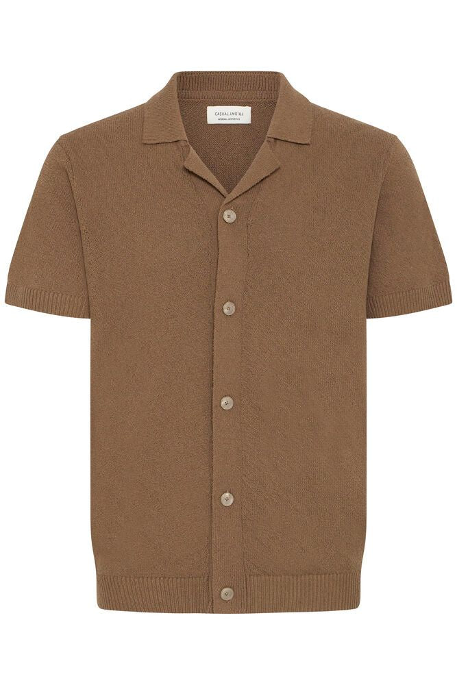 CASUAL FRIDAY Brown Relax Fit Resort Shirt