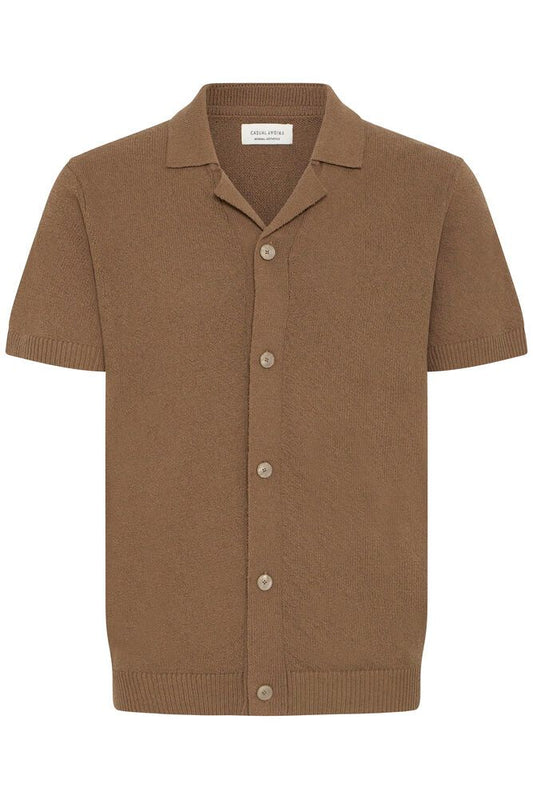 CASUAL FRIDAY Brown Relax Fit Resort Shirt