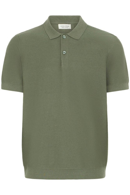 CASUAL FRIDAY Dark Green Relax Fit Polo