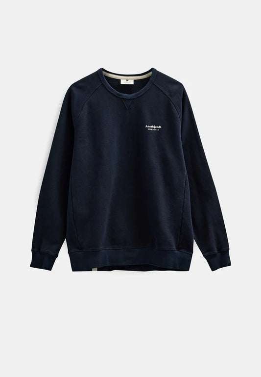 ANERKJENDT Navy Japanese Sweatshirt
