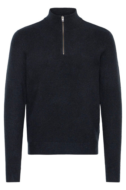 CASUAL FRIDAY Midnight Navy Zip Jumper