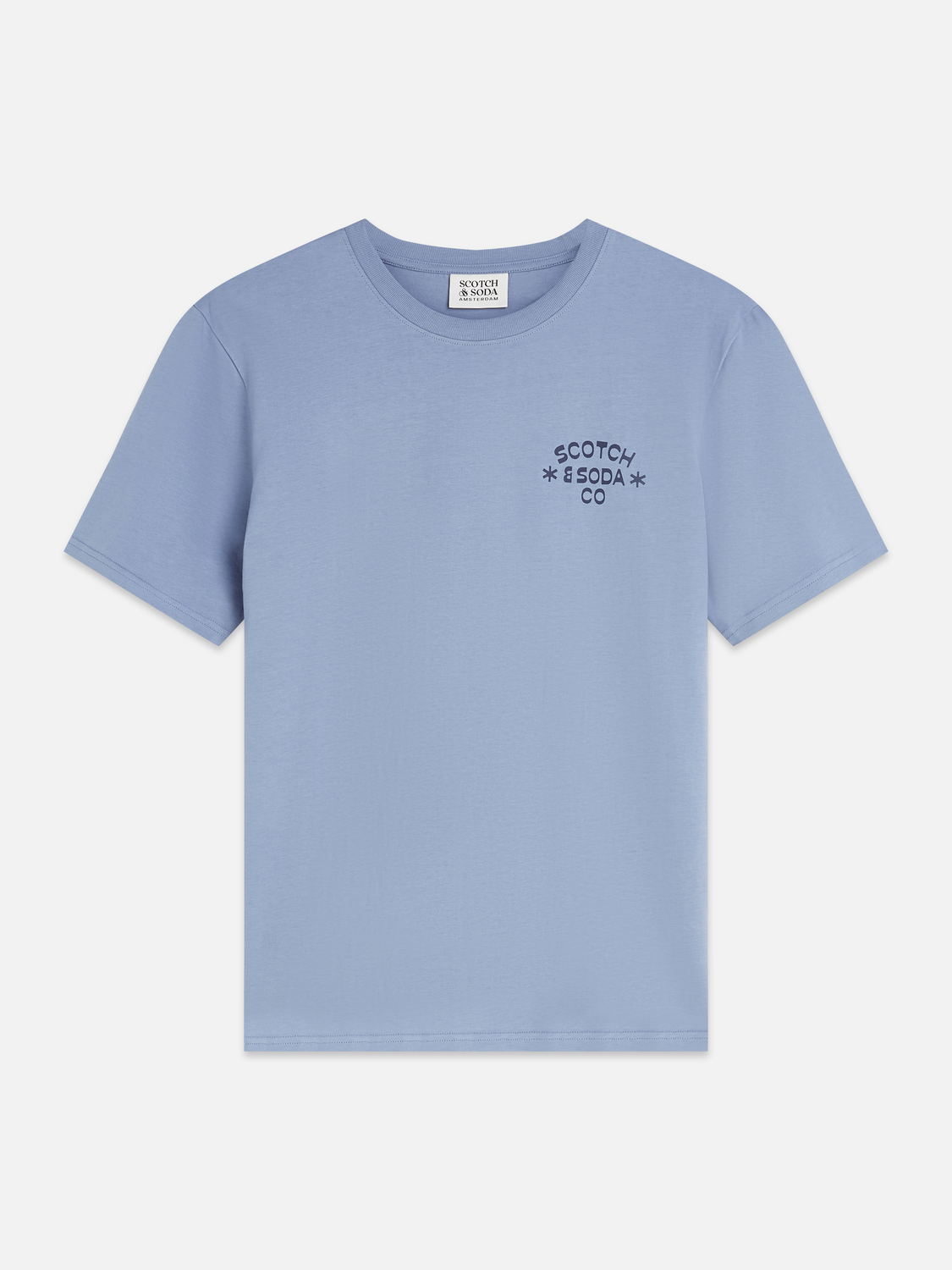 Scotch & Soda Blue Co T Shirt