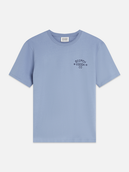 Scotch & Soda Blue Co T Shirt
