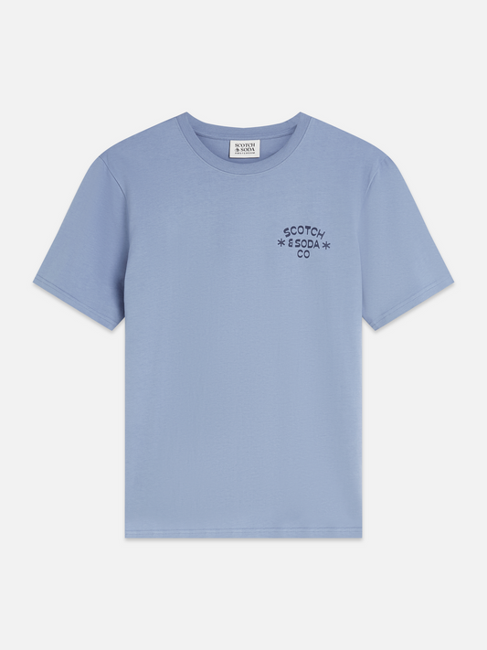 Scotch & Soda Blue Co T Shirt