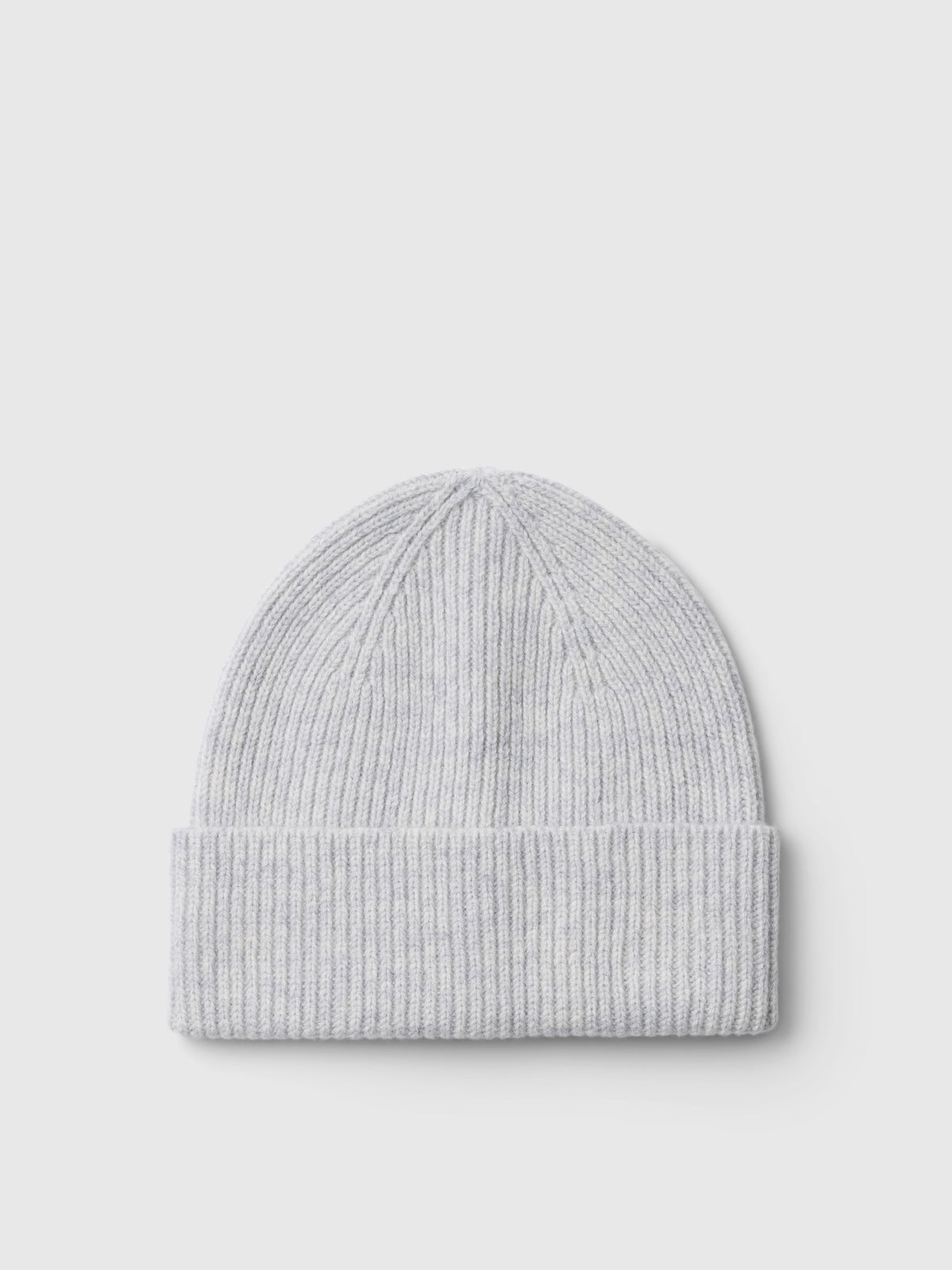 SELECTED 100% Merino Wool Grey Beanie
