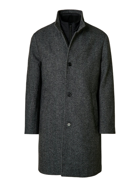 SELECTED HOMME Wool Blend Coat