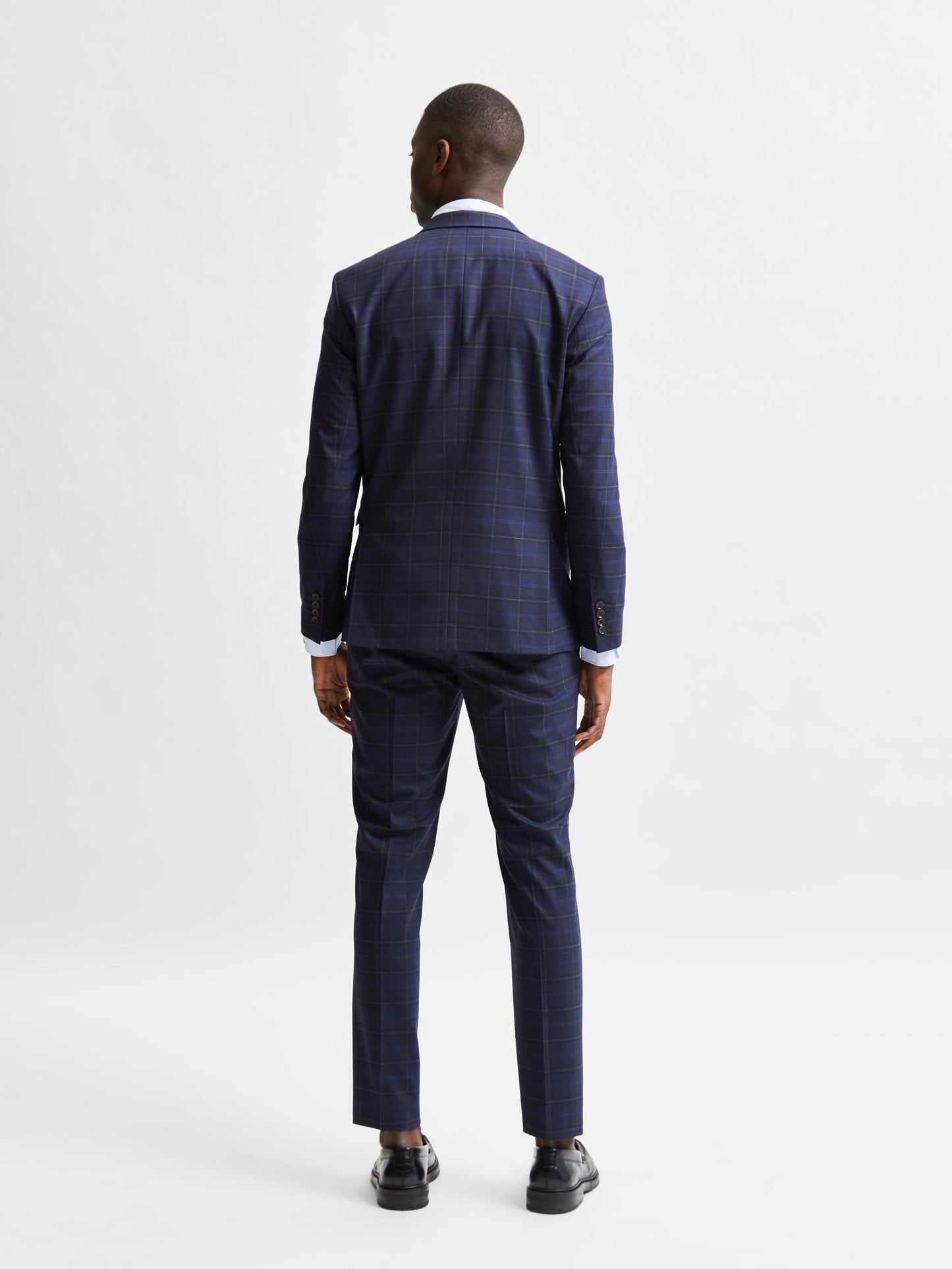 SELECTED HOMME Blazer Navy Check