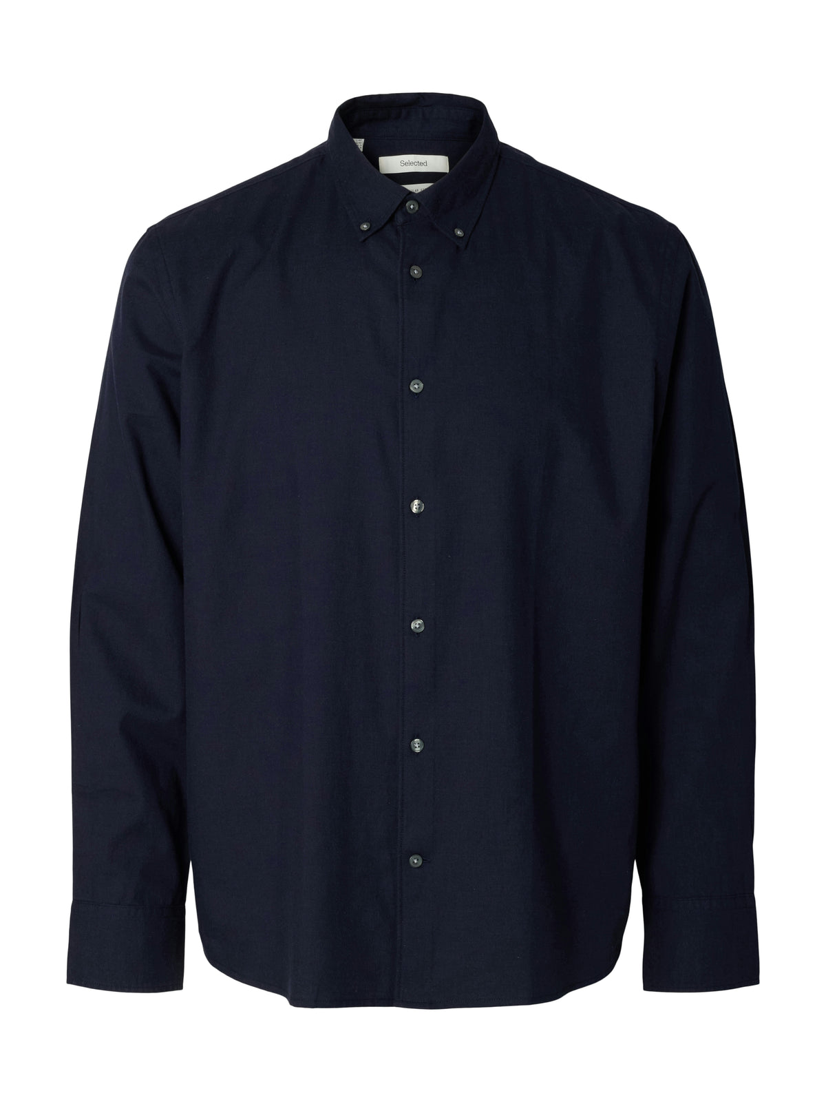 SELECTED Navy Reg Cole Jay Shirt