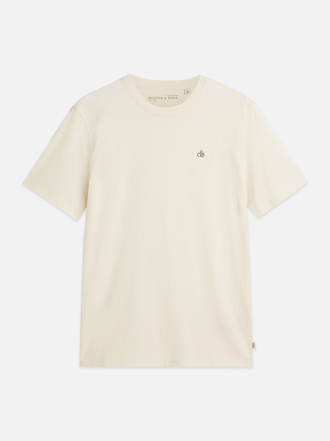 Scotch & Soda Core Beige T Shirt