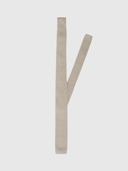 SELECTED HOMME Knitted Wool Tie Sand
