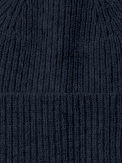 SELECTED 100% Merino Wool Navy Beanie