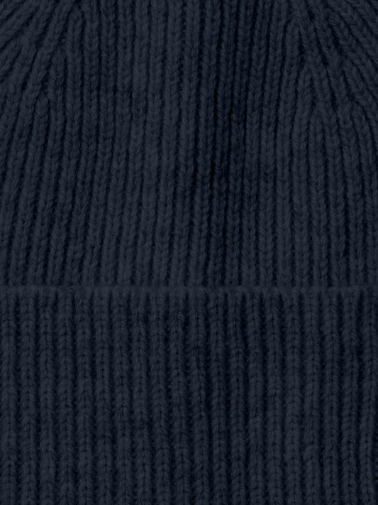 SELECTED 100% Merino Wool Navy Beanie