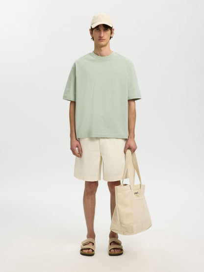 SELECTED Aqua Relax Fit Graphic T-Shirt