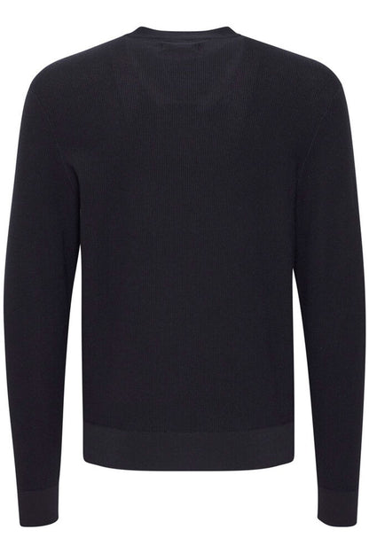 CASUAL FRIDAY Navy Crew Neck Jumper
