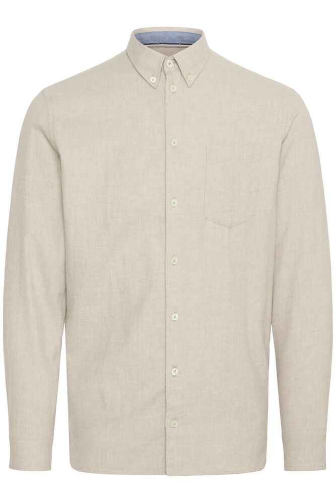FQ1924 SAND Brushed Cotton Button-Down Shirt