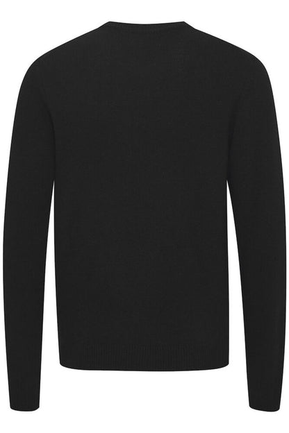 CASUAL FRIDAY Black Wool Mix Jumper