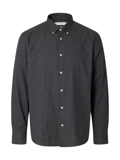 SELECTED Gray Reg Cole Jay Shirt