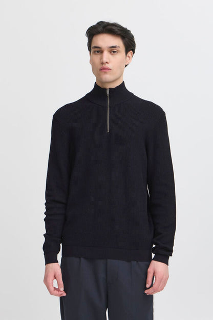 CASUAL FRIDAY Navy 1/4 Zip