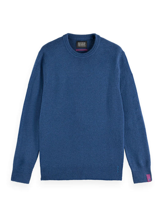 Scotch & Soda Insignia Blue Soft Knit