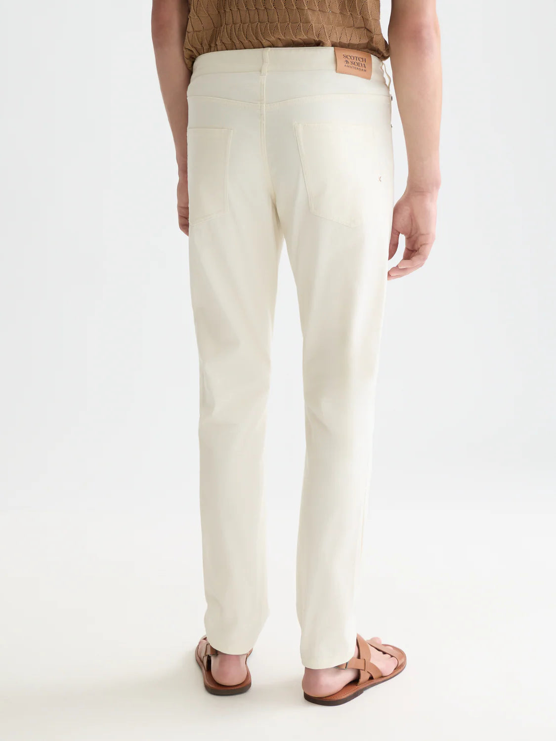 Scotch & Soda Beige Twill Chino