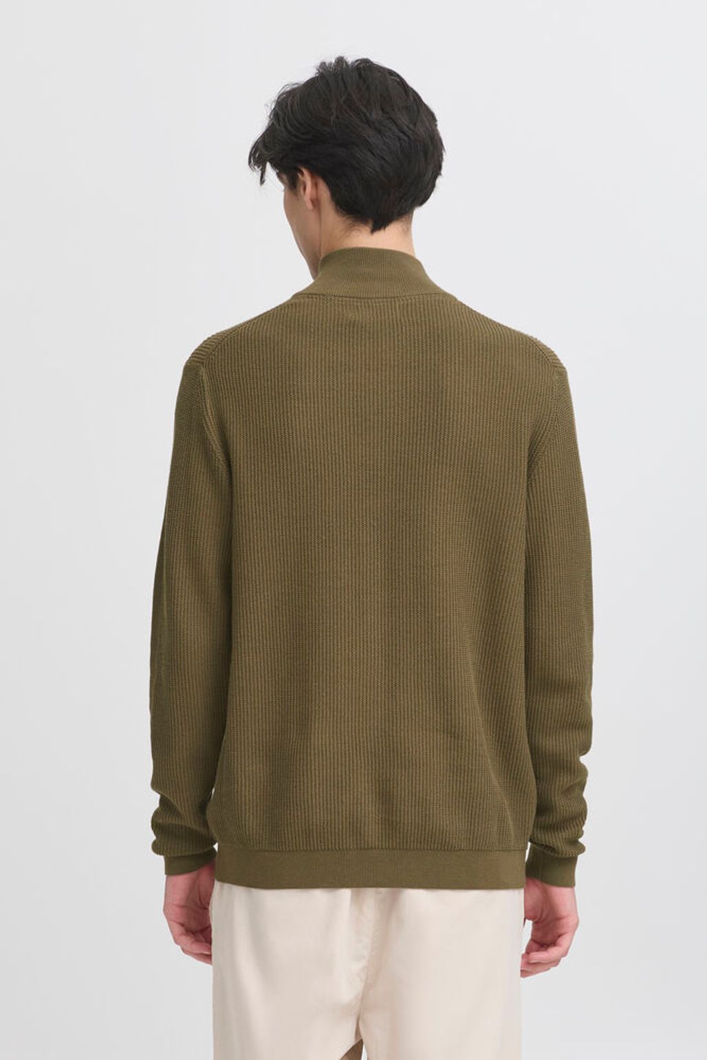 CASUAL FRIDAY Green 1/4 Zip