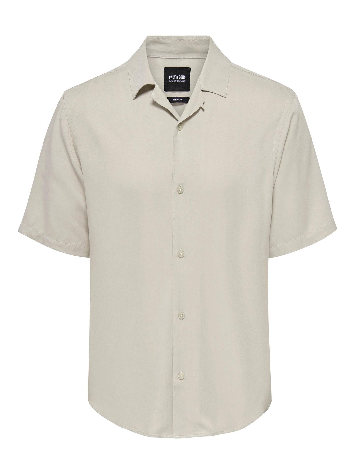 ONLY + SONS Short Sleeve Shirt STONE