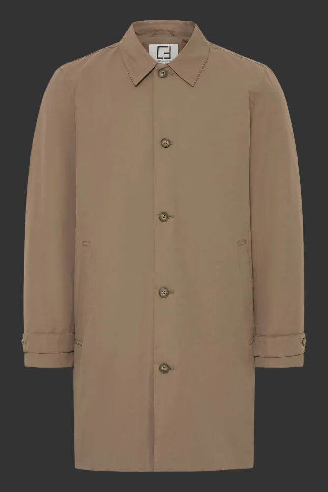 Men’s Car Coat Mac - Brown