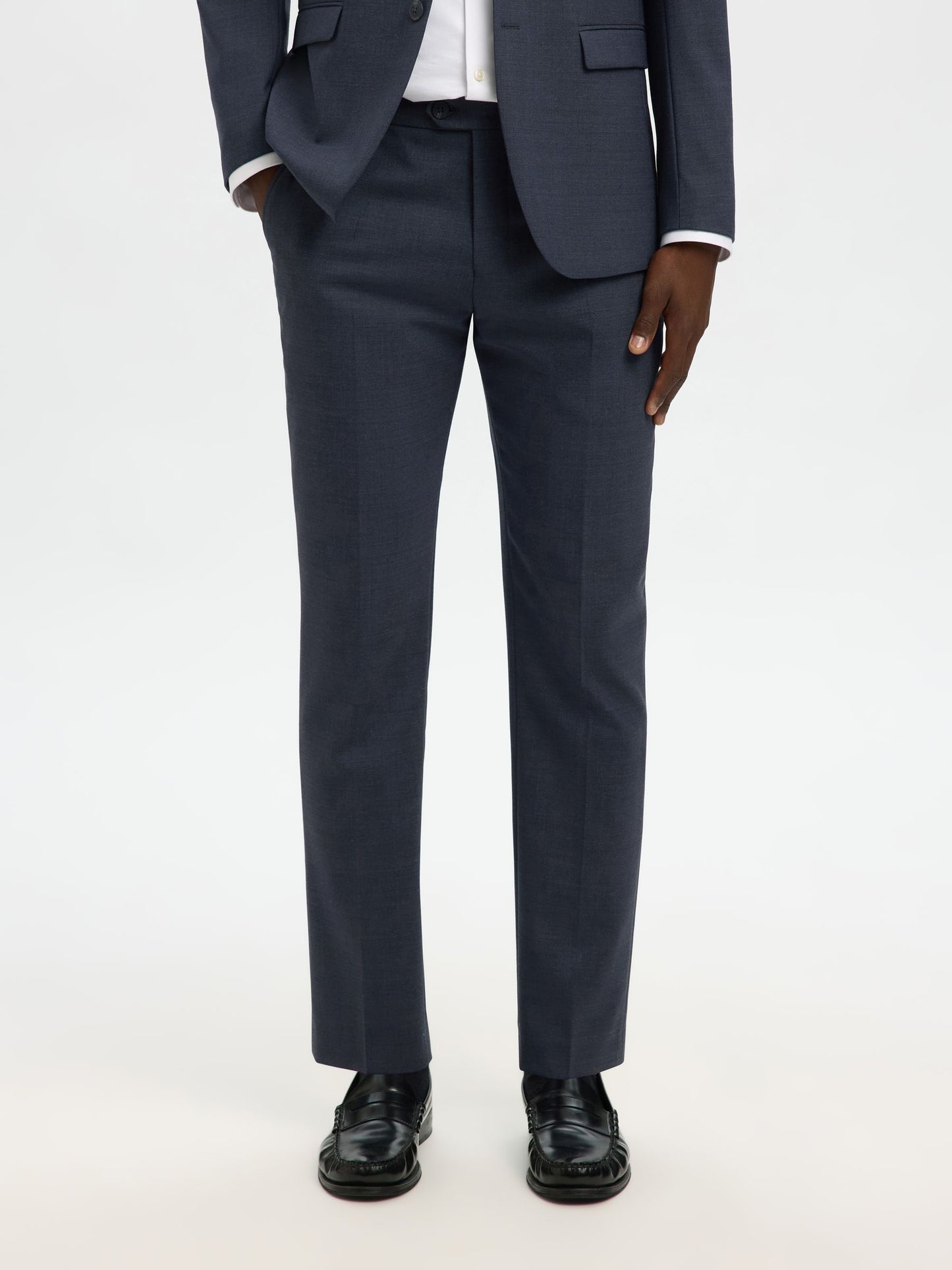 SELECTED Navy Suit Pants 222