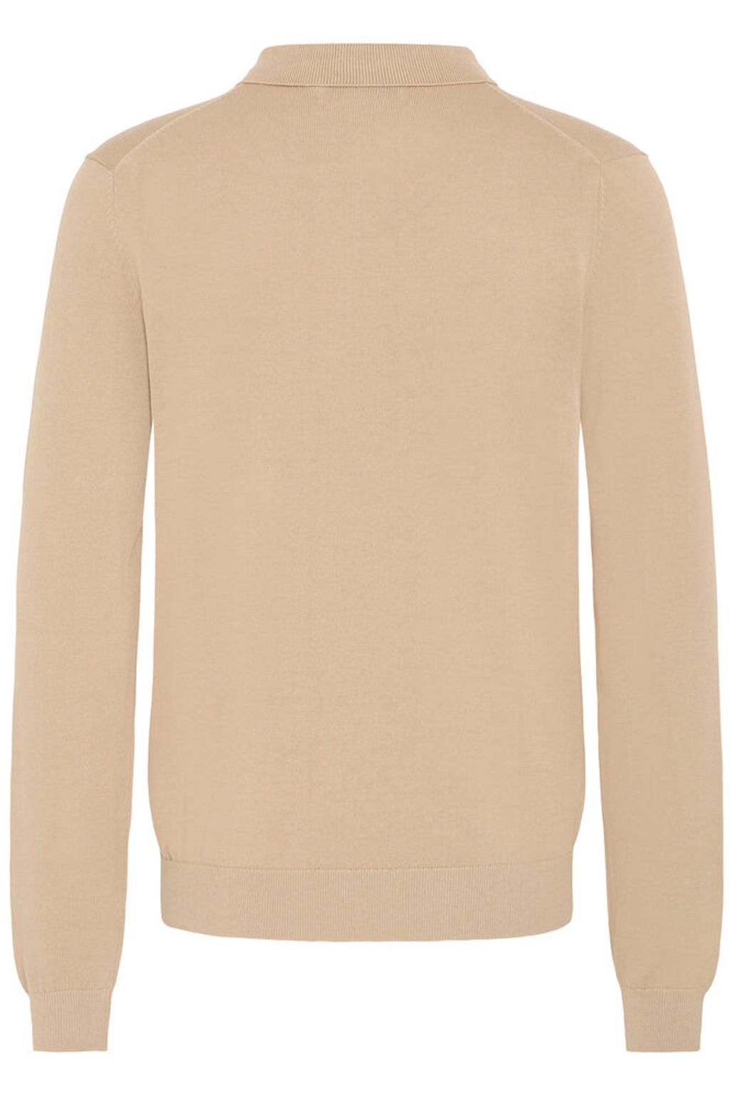 CASUAL FRIDAY Beige Long Sleeve Polo