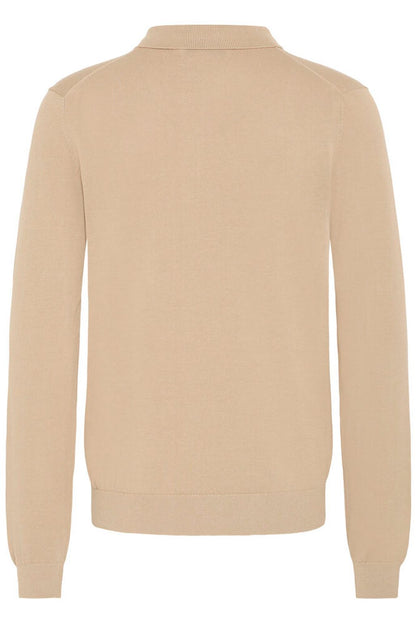 CASUAL FRIDAY Beige Long Sleeve Polo
