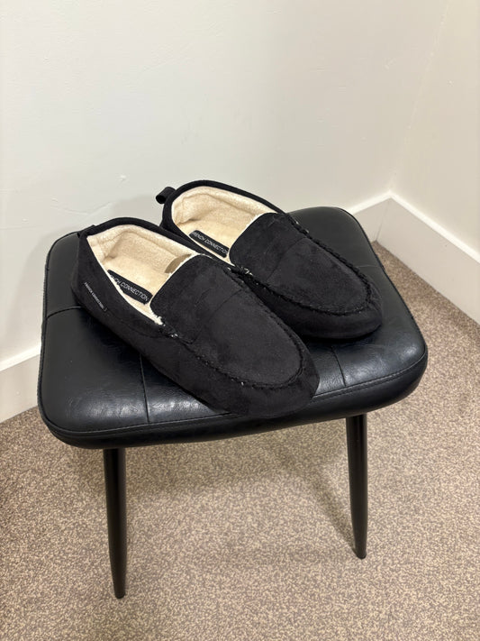 FRENCH CONNECTION Slippers BLACK