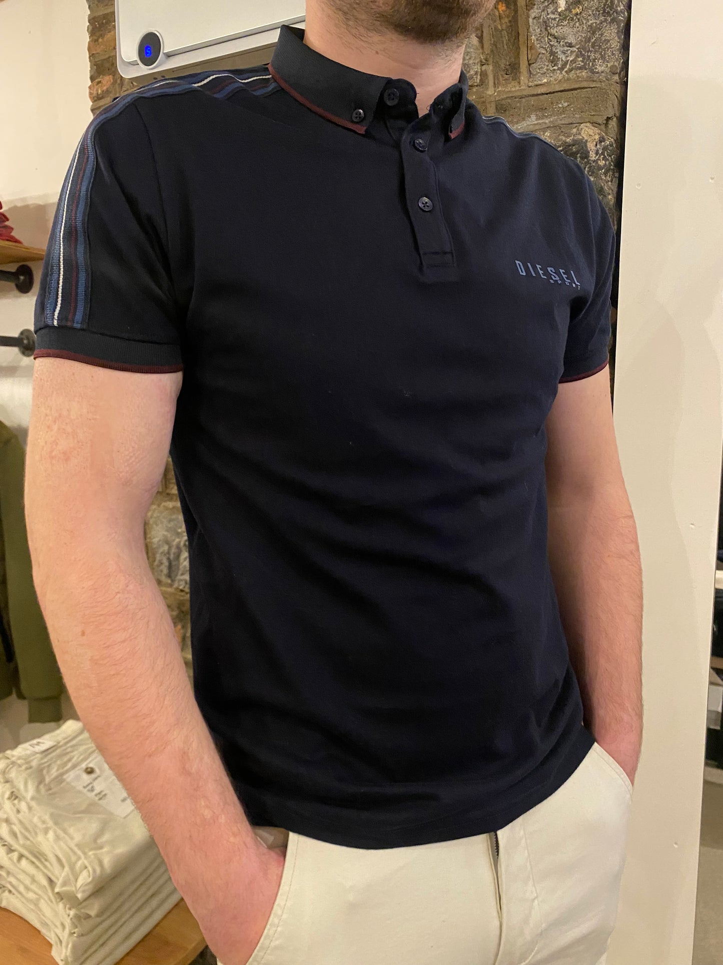 DIESEL Sport Polo NAVY