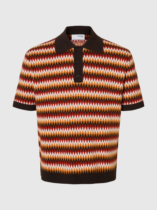 SELECTED HOMME Relax Fit Knit Polo