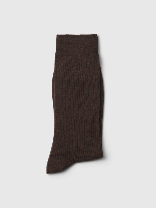 SELECTED Brown Socks